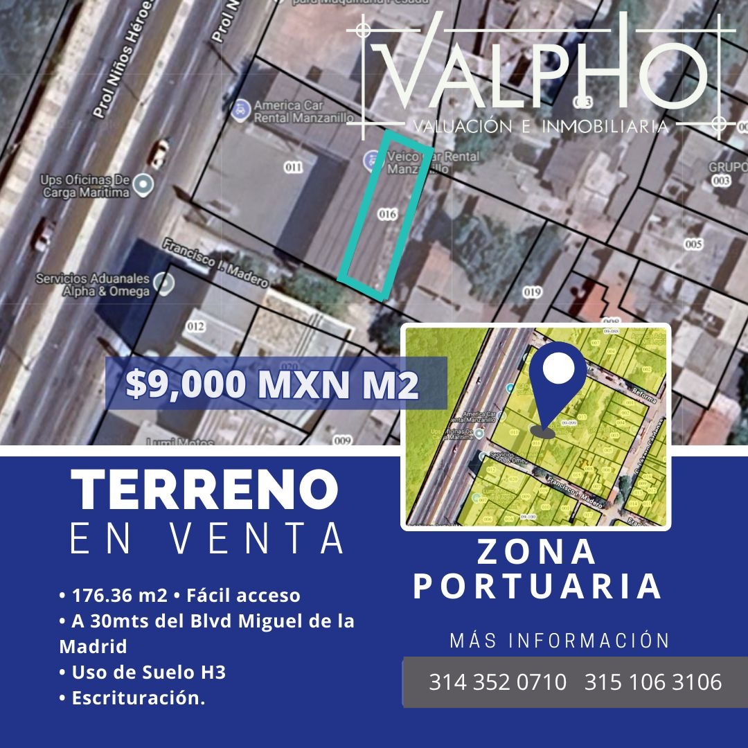 Venta de Terreno Cerca del Puerto